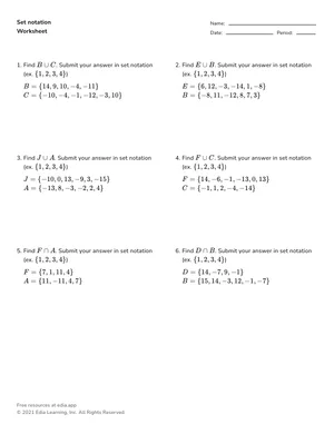 Set notation worksheet preview