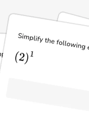 Use zero and one exponents worksheet preview