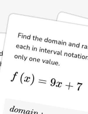 Find domain from the equation worksheet preview