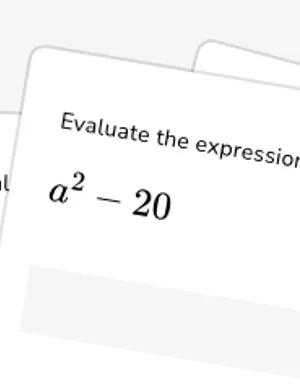 Evaluate quadratic expressions and function rules worksheet preview