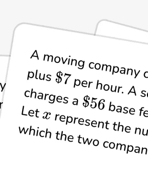 Model, solve, and analyze contextual linear equations worksheet preview