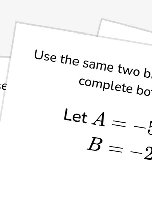 Use closure and equivalent polynomial expressions worksheet preview