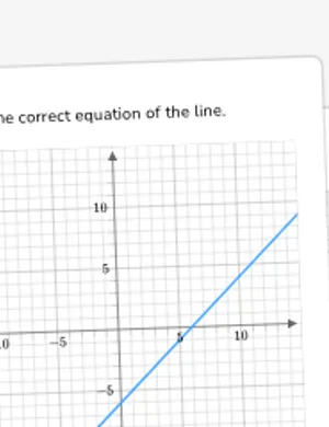 Find the equation of a line from a graph worksheet preview
