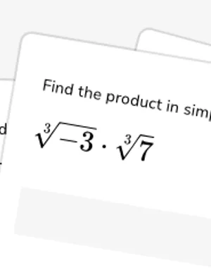 Multiply and divide cube root expressions worksheet preview