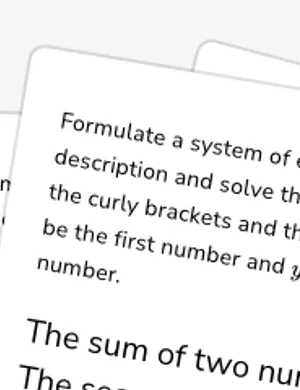 Formulate and solve linear systems in context worksheet preview