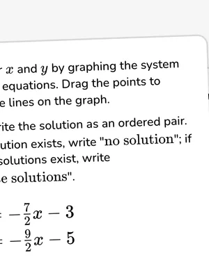 Solve systems of linear equations with graphing worksheet preview