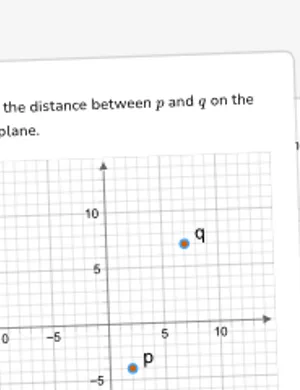 Find distance between points on the complex plane worksheet preview