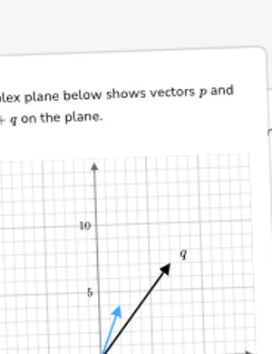 Perform operations on the rectangular complex plane worksheet preview