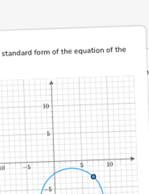 Apply the equation of circles worksheet preview