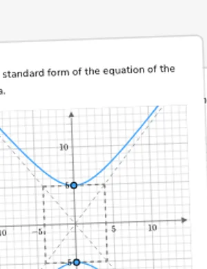 Apply the equation of hyperbolas worksheet preview