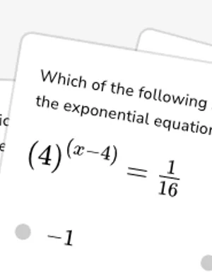 Verify exponential equations worksheet preview