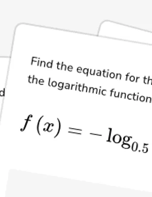 Asymptote of logarithmic function worksheet preview