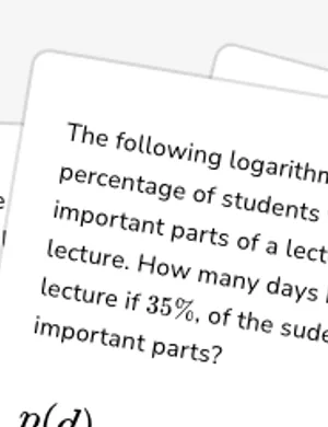 Solve logarithmic functions worksheet preview