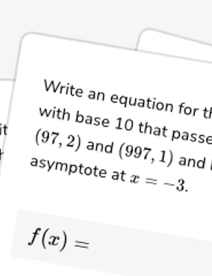 Write logarithmic equations worksheet preview