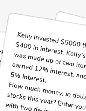 Model interest with systems worksheet preview