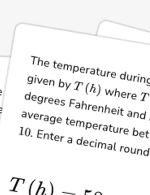 Solve average value word problems worksheet preview