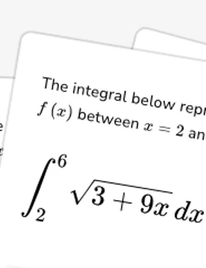 Determine function information from arc length integral worksheet preview