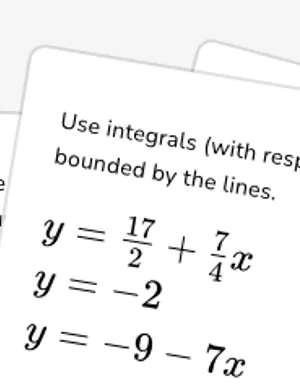 Find additional areas using integrals with respect to y worksheet preview