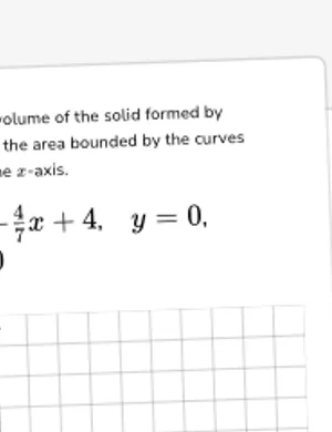 Find volumes of traditional solids using the disc method worksheet preview