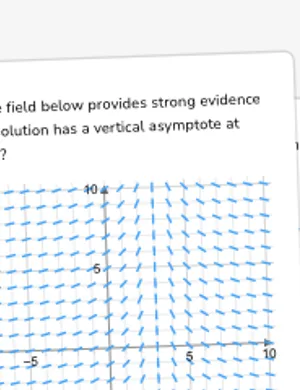 Analyzing asymptotes with slope fields worksheet preview