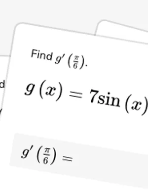 Differentiate products at a point worksheet preview