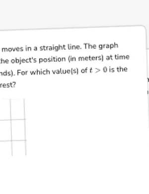 Analyze position and velocity graphs in a derivative context worksheet preview