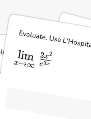Use L'Hospital's rule for limits at infinity worksheet preview