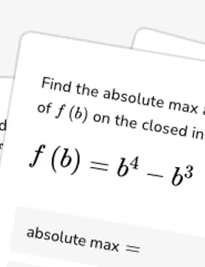 Using the candidates test to determine absolute (global) extrema worksheet preview