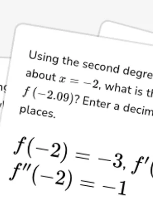 Approximate function values with Taylor polynomials worksheet preview