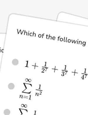 Identify harmonic and p-series worksheet preview