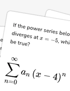Work with power series worksheet preview