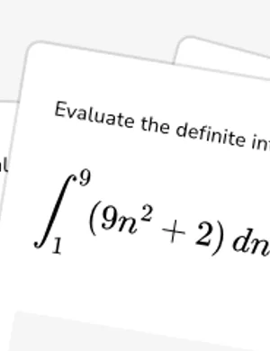 Evaluate definite integrals worksheet preview