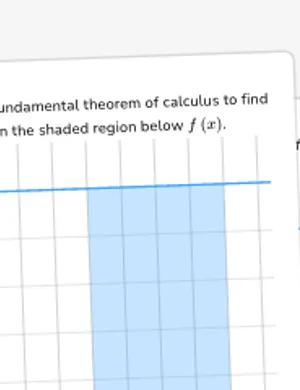 Apply the fundamental theorem with basic integrals worksheet preview