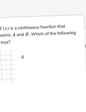 Analyze the Intermediate Value Theorem graphically worksheet preview