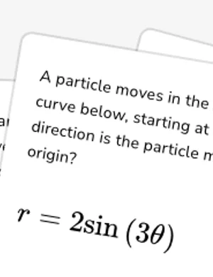 Use basic polar derivatives to describe motion worksheet preview