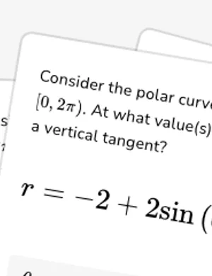 Find horizontal and vertical tangents of polar curves worksheet preview