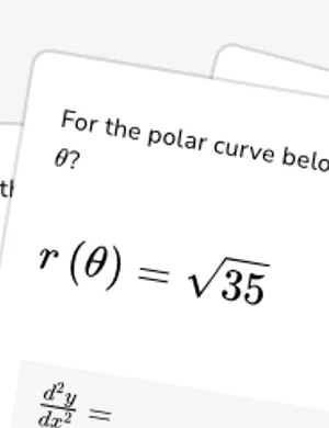 Find second derivative of polar equations worksheet preview