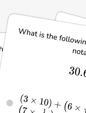 Read and write decimals in different forms worksheet preview