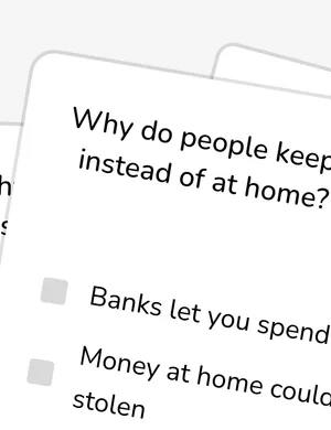 Understand financial institutions and taxes worksheet preview
