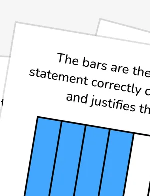 Justify fraction comparisons worksheet preview
