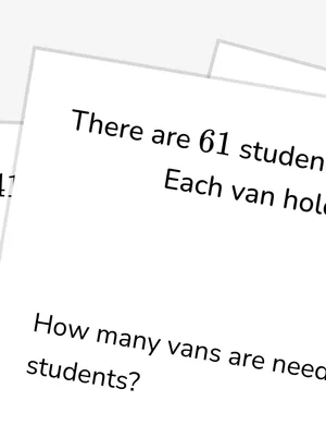 Interpret remainders in context worksheet preview