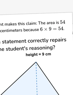 Develop and use triangle-area relationships worksheet preview
