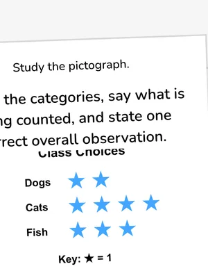 Read, compare, and infer from data displays worksheet preview