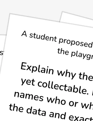 Ask and collect data worksheet preview