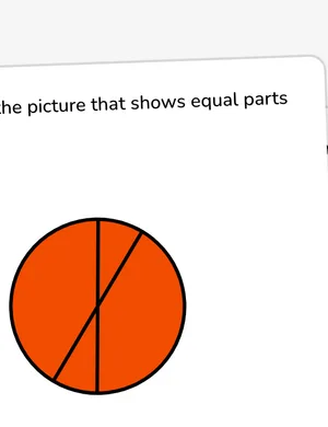 Partition shapes into equal parts worksheet preview