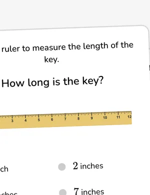 Measure objects with tools worksheet preview