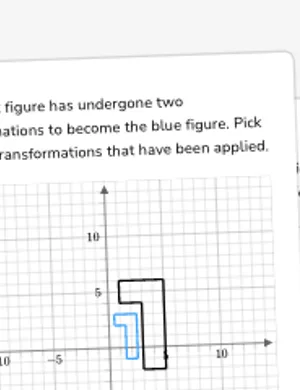Identify combinations of applied transformations worksheet preview