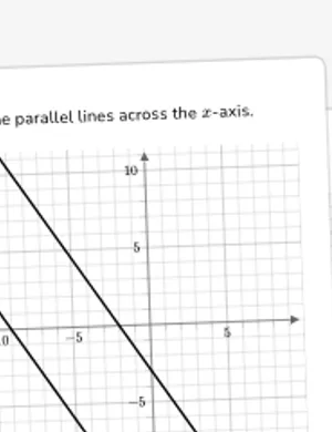 Identify reflection of parallel lines worksheet preview