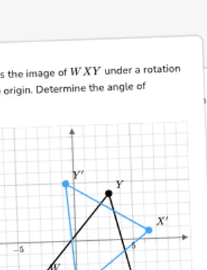 Identify shape rotations worksheet preview