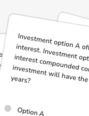 Compare simple and compound interest worksheet preview